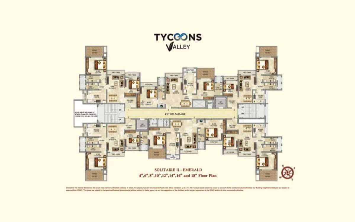 Tycoons Valley Tower B in Kalyan West, Mumbai - Price, Location Map, Floor  Plan & Reviews 