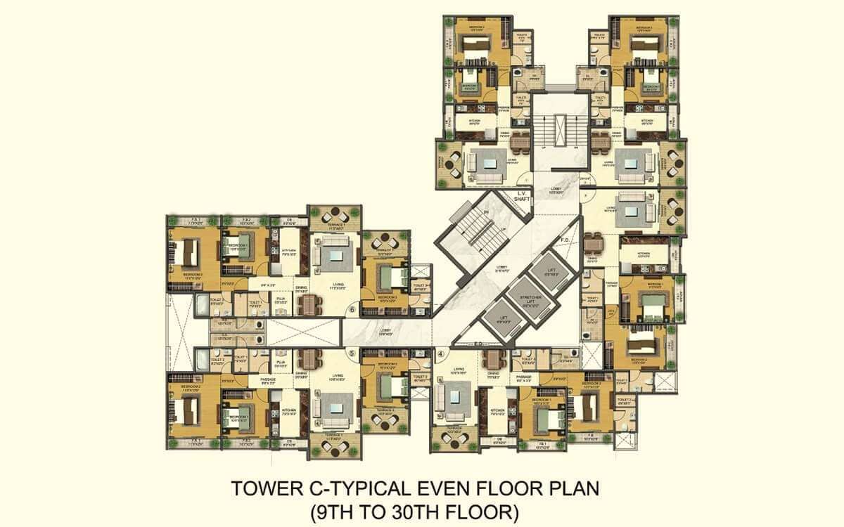 Tycoons Valley Tower B in Kalyan West, Mumbai - Price, Location Map, Floor  Plan & Reviews 